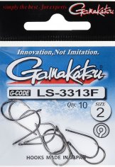 Gamakatsu LS-3313F Ring Eye vel.1 - 8ks


