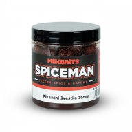 Mikbaits Spiceman boilie v dipu 250ml - Pikantní švestka 24mm