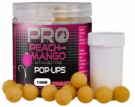 Starbaits Plovoucí Boilies Probiotic Pop Up Peach Mango 60g 14mm