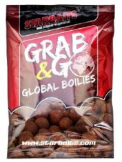 Starbaits Global Grab & Go Boilies 20mm 1kg Banan Cream