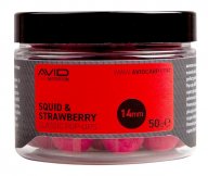 Avid Carp Nutrition Squid & Strawberry Pop-Ups 14mm / 50g