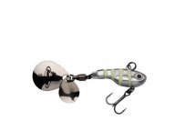 Berkley Pulse Spintail 7,5cm 21g Glow Silver Zebra