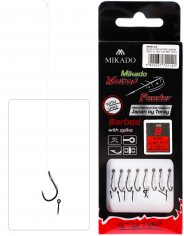 MIKADO Návazec Method Feeder Vlasec s hrotem / vel. 10 / 0,23mm / 10cm / 8ks