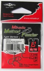 MIKADO Háčky Method Feeder BR s protihrotem 10ks vel. 6