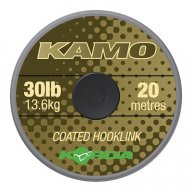 Korda šňůrka Kamo coated Hooklink 20m / 30lb
