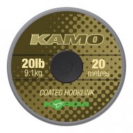 Korda šňůrka Kamo coated Hooklink 20m / 20lb
