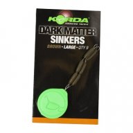 Korda Tungsten Sinkers Large Gravel Brown