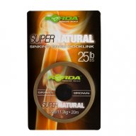 Korda šňůrka Super Natural Gravel Brown 25lb / 20m
