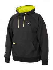 Matrix Minimal Black/Marl+Lime Hoody vel. XXL



