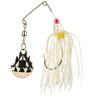 Strike King Mini King Spinnerbait 3,5g White Head White Skirt