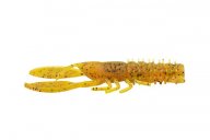 Fox Rage Creature Crayfish 9cm 6ks   UV Golden Glitter