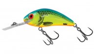 Salmo Rattlin Hornet 4,5cm plovoucí Chartreuse Blue 