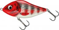 Salmo Slider 7cm Plovoucí HOLO RED HEAD STRIPER