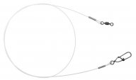 SPRO Matt Black Leader Fluoro 25cm 15kg