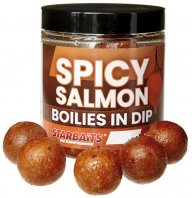 Starbaits Boilies in Dip Concept Spicy Salmon 150g / 24mm