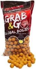Starbaits Global Grab & Go Boilies 20mm 2,5kg Banán